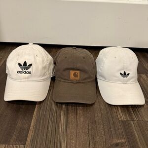 Adidas/Carhart Hats x3